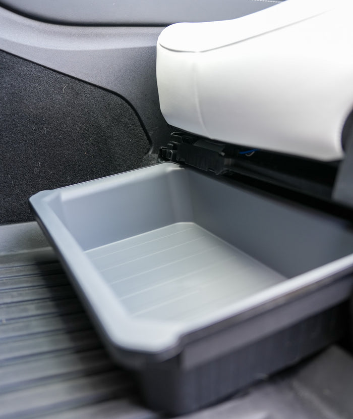 Tesla Model Y - Under Seat Lined Drawer/Tray